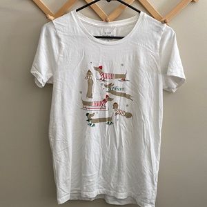 J. Crew Dachshund Collector Tee - S
